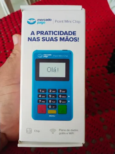 Máquina mercado pago Chip ou Wi-Fi