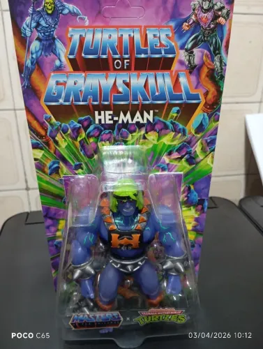 He Man turtle of Grayskull Motu Mattel