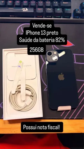 iPhone 13 256GB Preto
