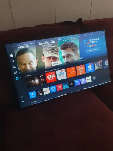 Tv sansung 70" smart 4k tela infinita comando de voz e Xbox