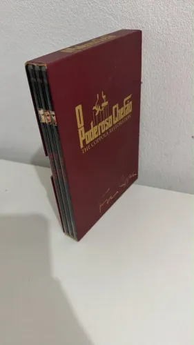 Poderoso Chefão trilogia DVD Box