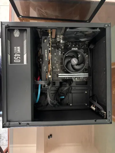 PC Gamer - B450M PRO AMD RYZEN 5 3400G RX 570 16GB RAM