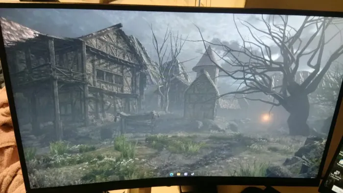 MONITOR MANCER 24" 180Hz com braço articulado