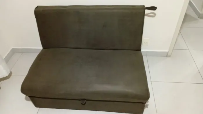 Sofá cama retrátil 3 lugares 