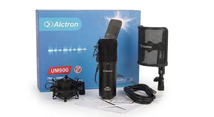 Kit microfone condensador Alctron UM900