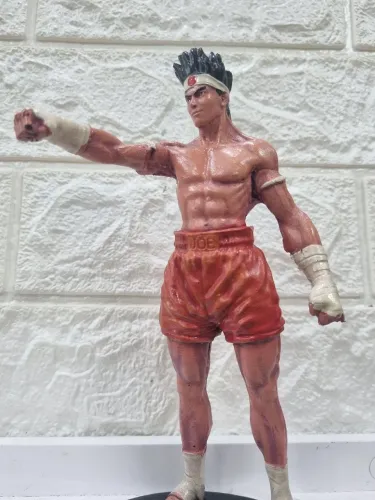 Boneco Resina Colecionador 20cm Joe Higashi Fatal Fury The King of Fighters