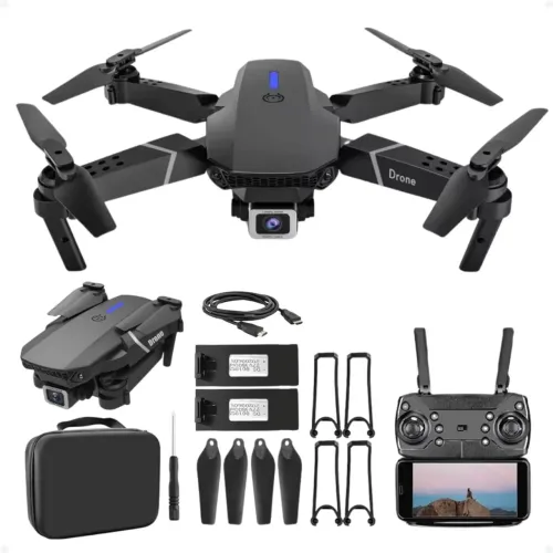 Mini drone inova hd iniciantes sensor obstáculos barato câmera dupla