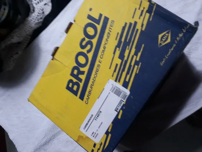 Carburador Brosol p/ VW Kombi 1600 lado esquerdo gasolina 