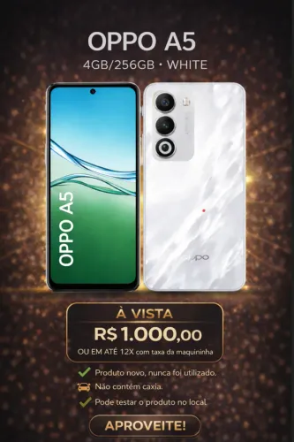 OPPO DS A5 6.67" 4GB/256GB WHITE CPH