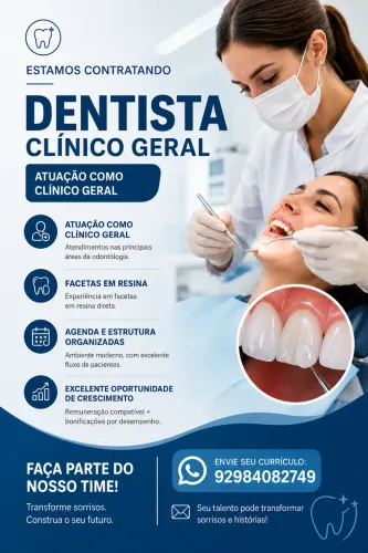 Vaga para dentista