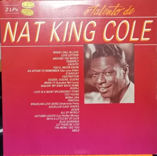LP Nat King Cole - coletânea (duplo)