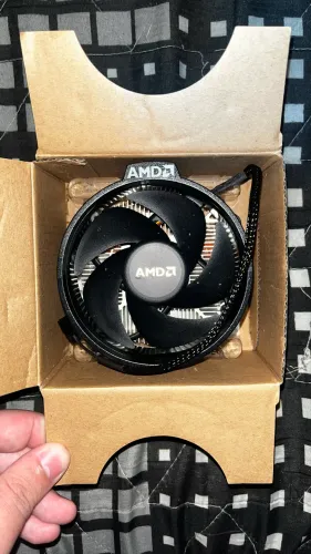 Cooler AMD Wraith Stealth Original AM4 - Novo, Nunca Usado