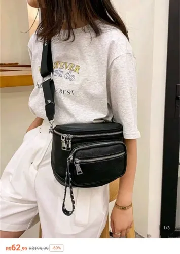 Bolsa transversal nova