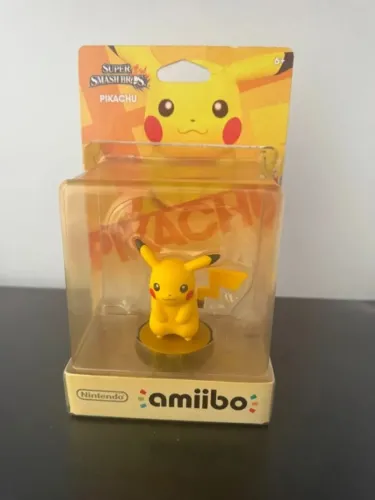 Kit 2 Amiibos Nintendo Boo e Pikachu com caixas