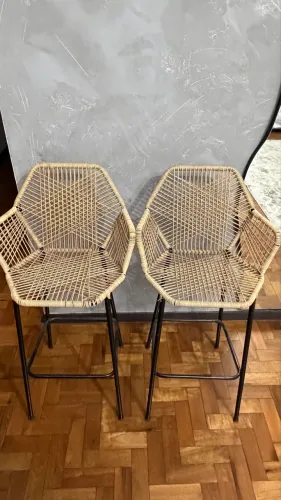 Vendo cadeiras altas