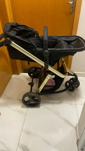 Carrinho de bebe Moisés dobrável com cadeira para automóvel