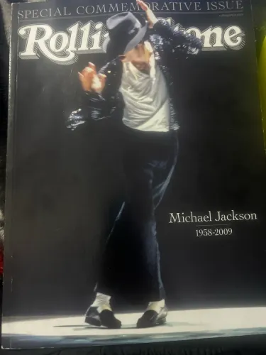 Revista rolling stone Michael jackson ( edição em inglês )