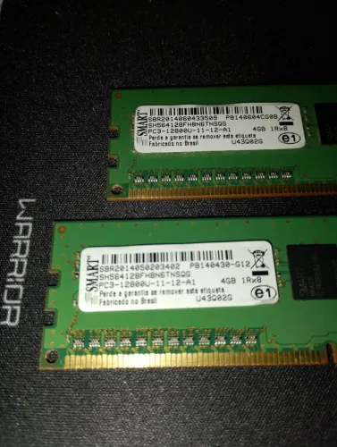 Memória RAM 2x4gb 1.600 DDR3
