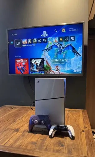PS5 slim 2 controles + FC 27