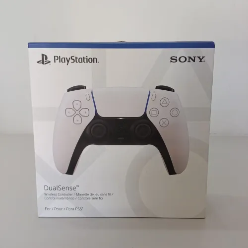 Vendo Controle Sem Fio Sony DualSense Ps5 Branco Novo