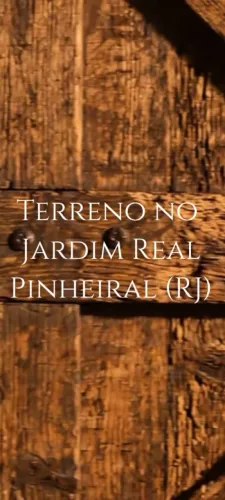 Lote 300 m² no Jardim Real em Pinheiral