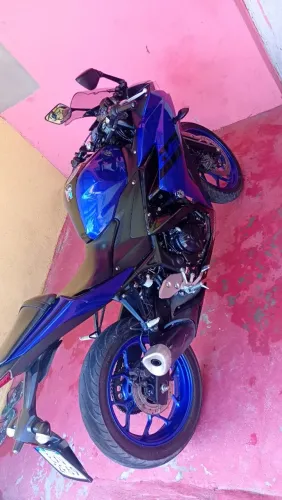Yamaha YZF R3 321 cilindradas 2019 kitada semi nova.