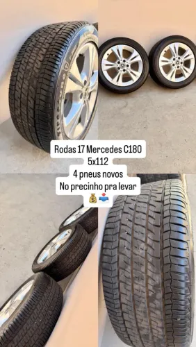 RODAS ORIGINAIS MERCEDES C180