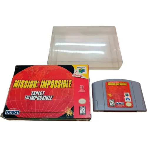 Jogo Original Mission: Impossible - Nintendo 64 com Caixa e Acetato (USA) n64