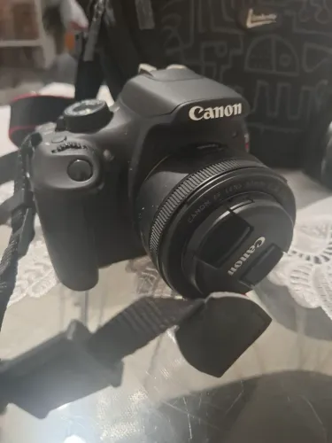 Canon EOS Rebel T5 + Lente 50mm + Lente 18-55mm