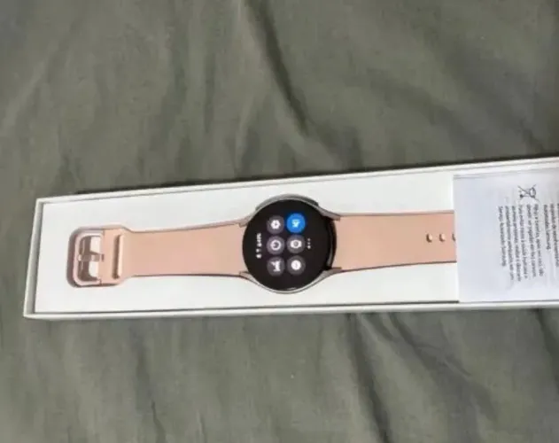 Relógio Digital Smartwatch Galaxy5 Rosa Novo