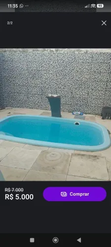 PISCINA DE FIBRA PROMOÇÃO
