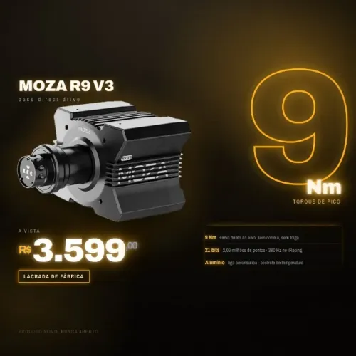 MOZA R9 V3 - LACRADA