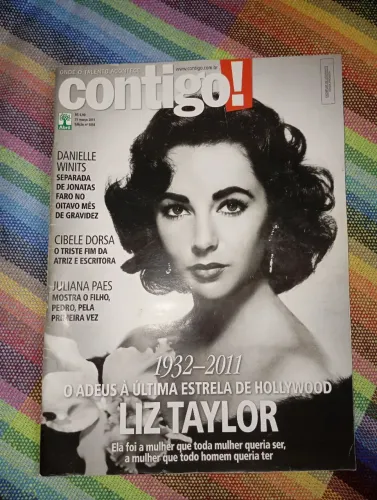 REVISTA HOMENAGEM LIZ TAYLOR