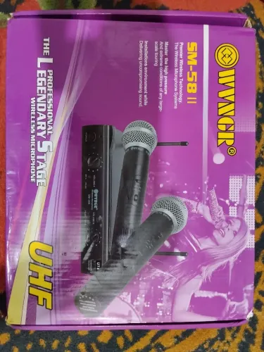 Kit Microfone sem fio 