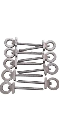 KIT 10 OLHAL 1500KG E BARRA PARA ANCORAGEM BARRA 16CM E 12,5MM