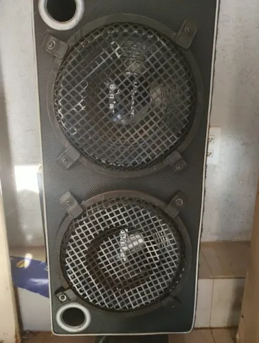 CAIXA 2 UPGRADE BOMBER 10" E MÓDULO BANDA 800W