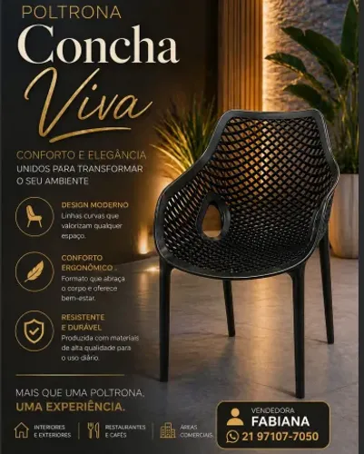 Poltrona Concha 