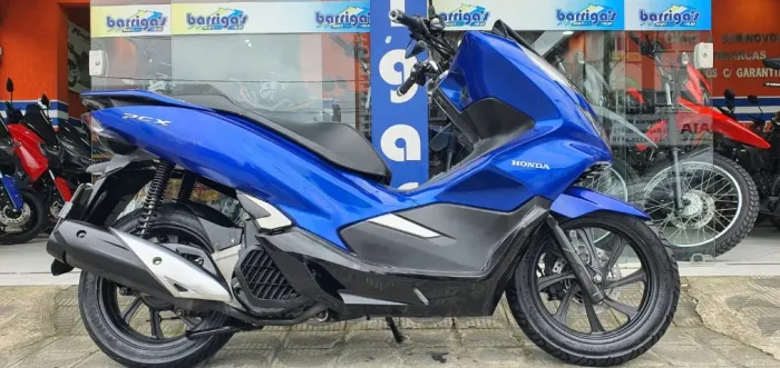 Honda Pcx 150 2022 Azul Impecável