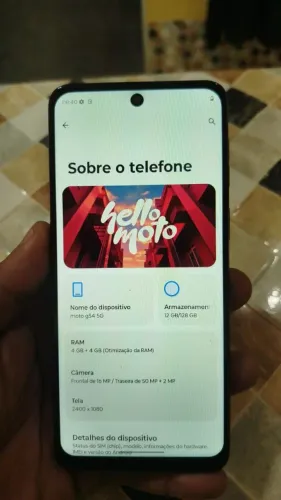 Moto G54, 5g, NFC, 128gb