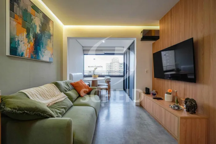 Apartamento para venda em Vila Mariana com 1 quarto, sendo 1 suíte, 38m²