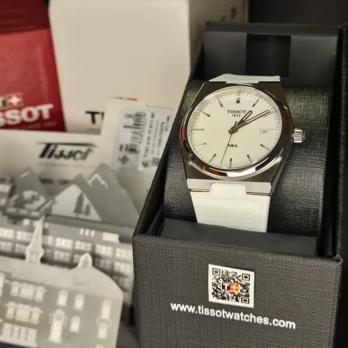 Tissot PRX 40mm Quartz (Branco Full) - NOVO 