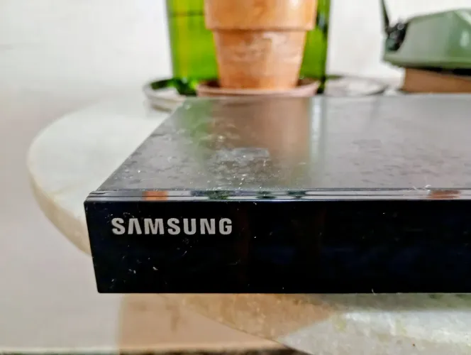 DVD blu-ray 3D SANSUNG<br>Aparelho De Bluray 3d Samsung Bd-f5500 Hdmi 1080 Usb Mp