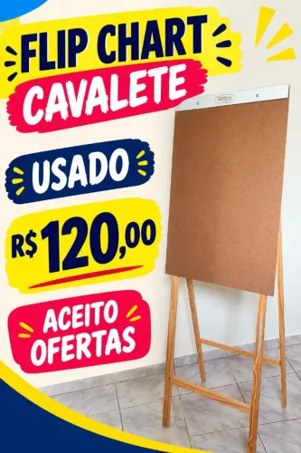 Cavalete Flip chart