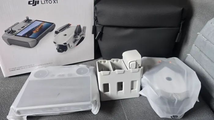 Drone Dji LitoX1 combo plus novo lacrado