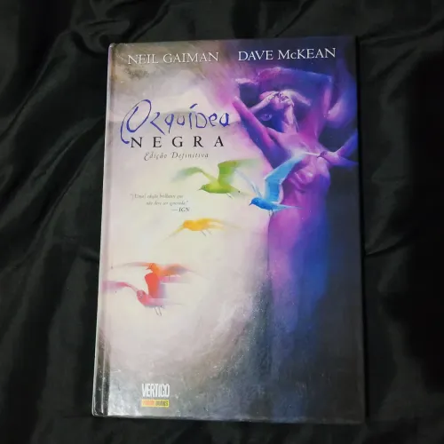 HQ Orquídea Negra Edição Definitiva - Neil Gaiman e Dave McKean - Panini