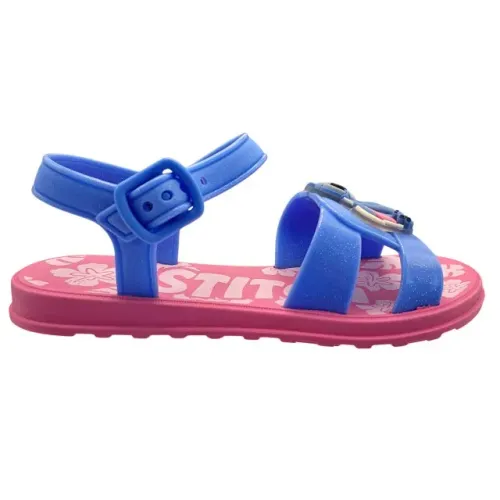 Sandália Infantil Meninas Personagem Pet Shop Grendene Kids Rosa+Azul 23321BN463