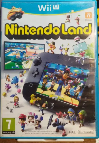 Nintendo Land Wii U Original Europeu Completo com Manual