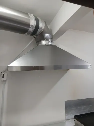 Coifa industrial inox