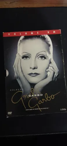 Box DVD Coleção Greta Garbo Volume UM Rainha Cristina Grande Hotel Mata Hari