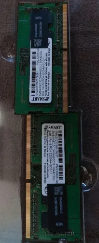 2x  Memória Ram DDR4 4GB 3200MHz CL-22 SO-DIMM